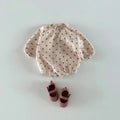 Plaid Hearts Girls Romper