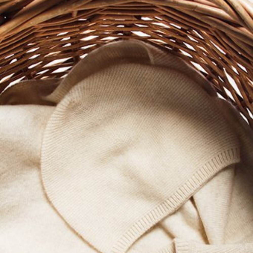 Luxury Cashmere Baby Hat - Naturale