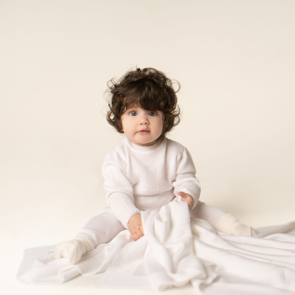 Pure Eucalyptus Blanket - White