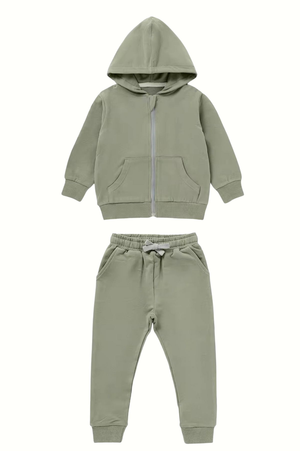 Organic Cotton Explorer Zip Hoodie & Sweatpants Set