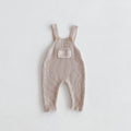 Front Pocket Cable Knitted Jumpsuit