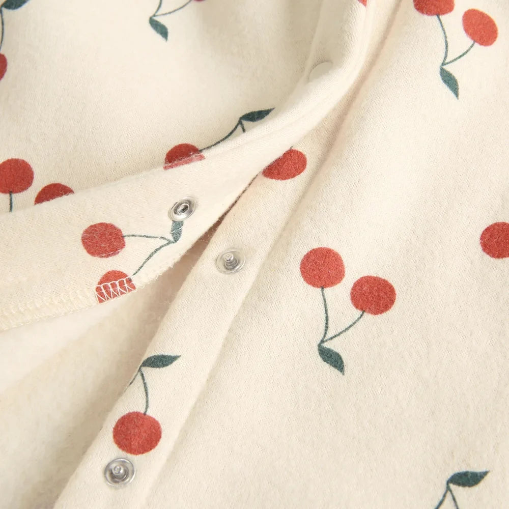 Hooded Cherry Jumpsuit