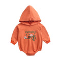 Casual Cotton Hooded Bodysuit