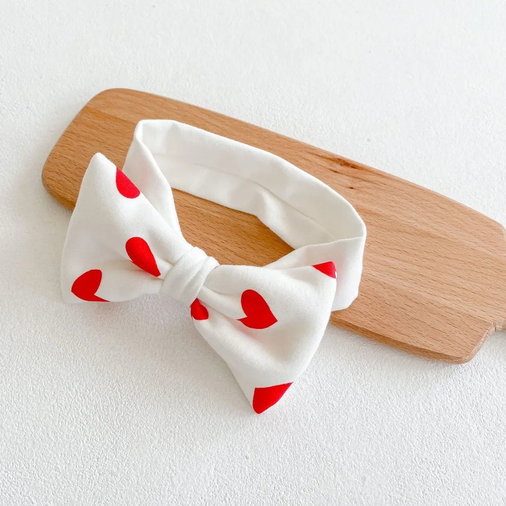 Plush Love Heart Bodysuit Set