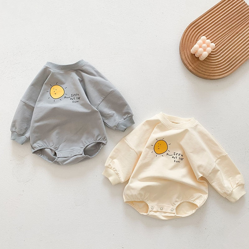 Sun Sketch Long Sleeve Bodysuit