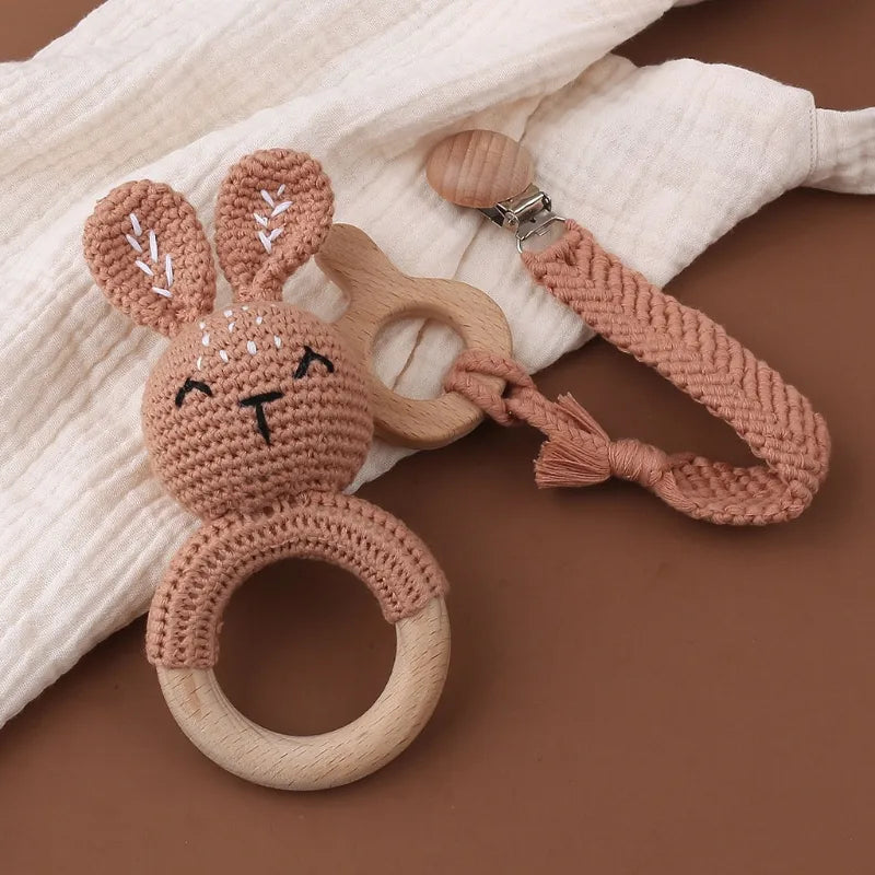 Pacifier Clip Teether Toy Set
