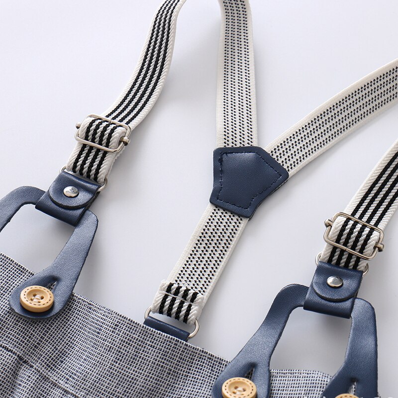 Baby Shorts Suspender Set