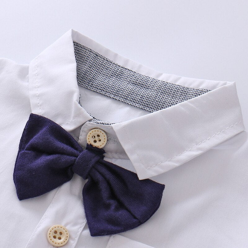 Baby Shorts Suspender Set