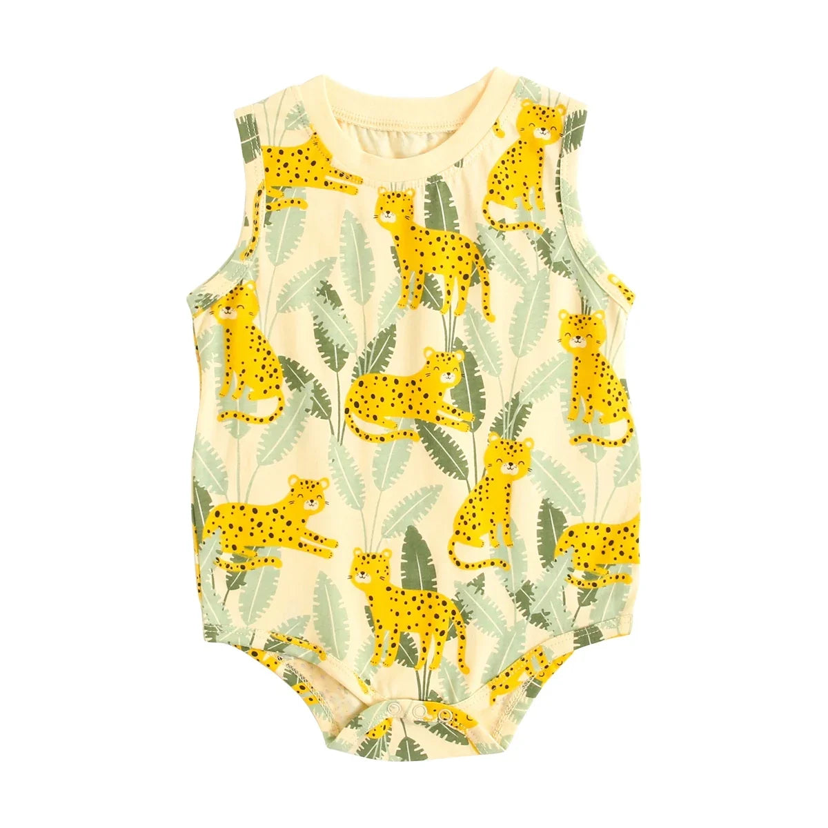 Jungle Leopard Cotton Outfit