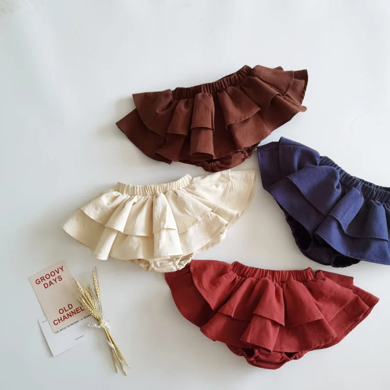 Double layered Ruffles Skirt