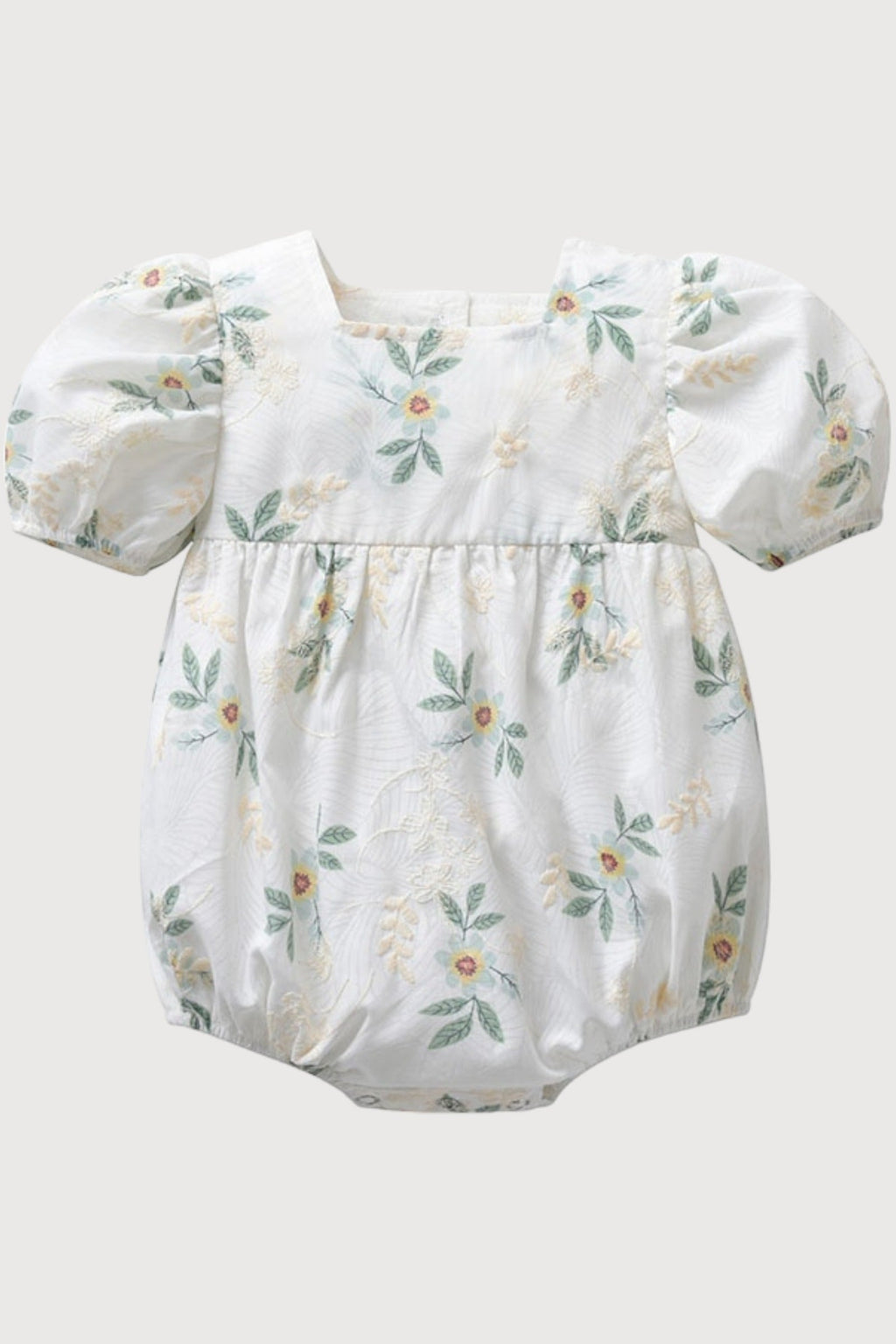 One Piece Flower Baby Girls Romper