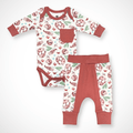 Otter Long Sleeve Bodysuit and Pant | Organic Pima Cotton