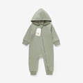 Zip Up Romper - Sage
