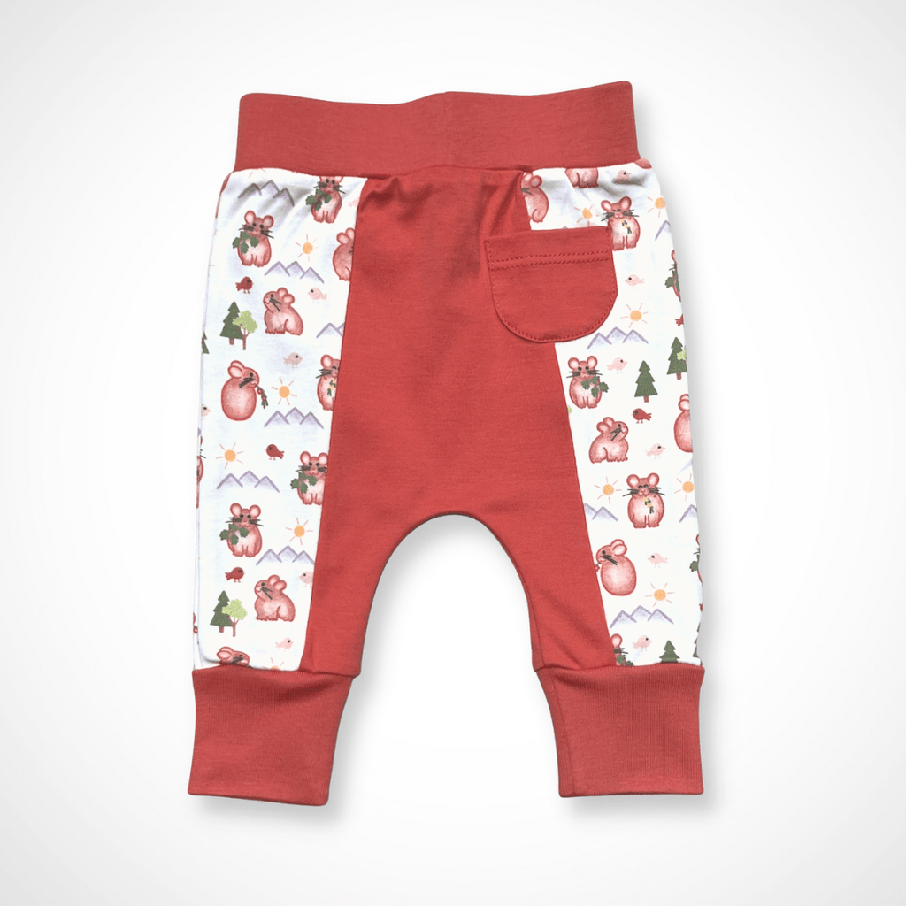 Pika Long Sleeve Bodysuit and Pant | Organic Pima Cotton