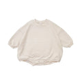 Kids Solid Sweatshirt Romper