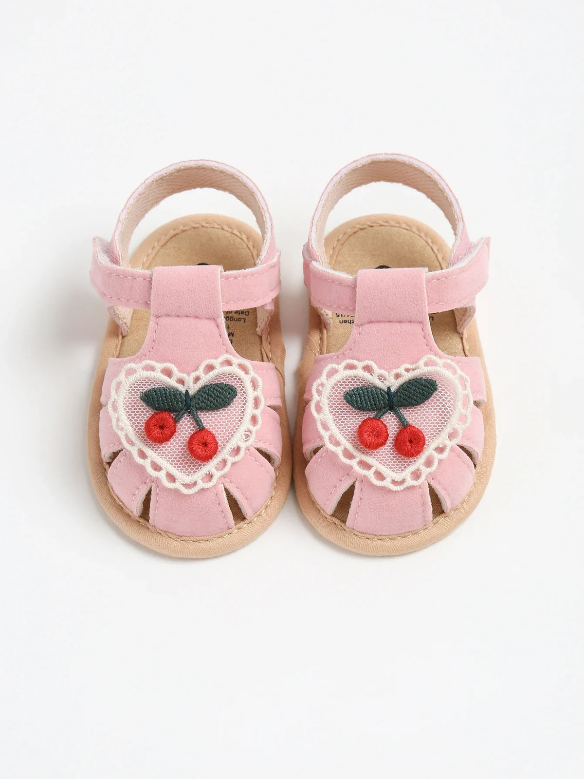 Cherry Heart Sandals