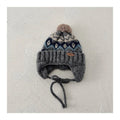 Diamond Grid Fleece Hat
