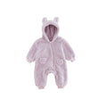 Fleece Teddy Bear Plush Jumpsuit