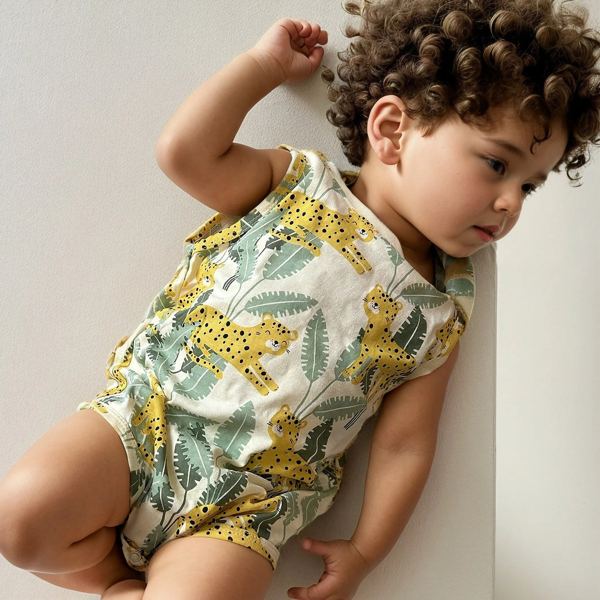 Jungle Leopard Cotton Outfit