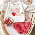 Striped Shorts Fruit Set