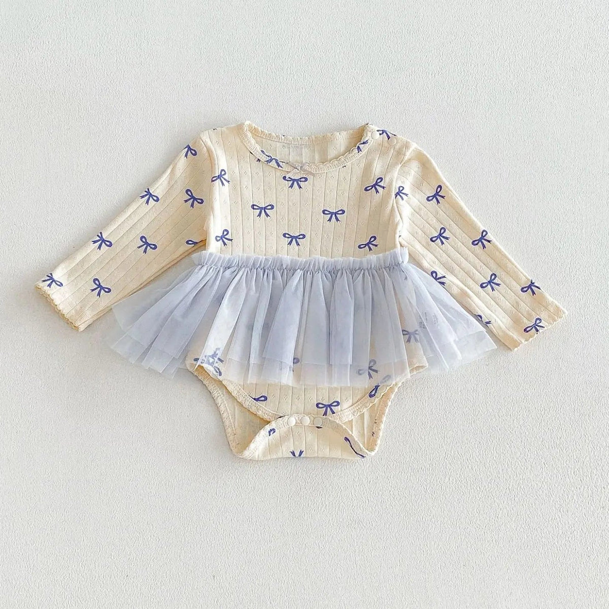 Heart Print Tutu Bodysuit
