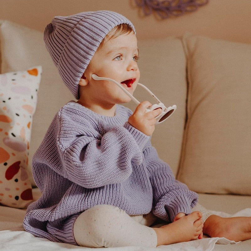 Knitted Round Neck Sweater