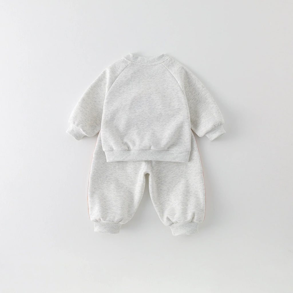 Rainbow Embroidery Jogger Set
