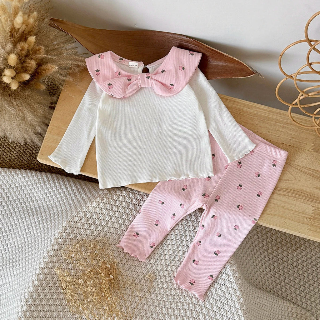 Fruity Pink Pants Set