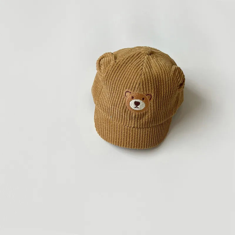 Corduroy Bear Hat