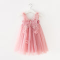 Princess Butterfly Fairy Wings Tulle Dress