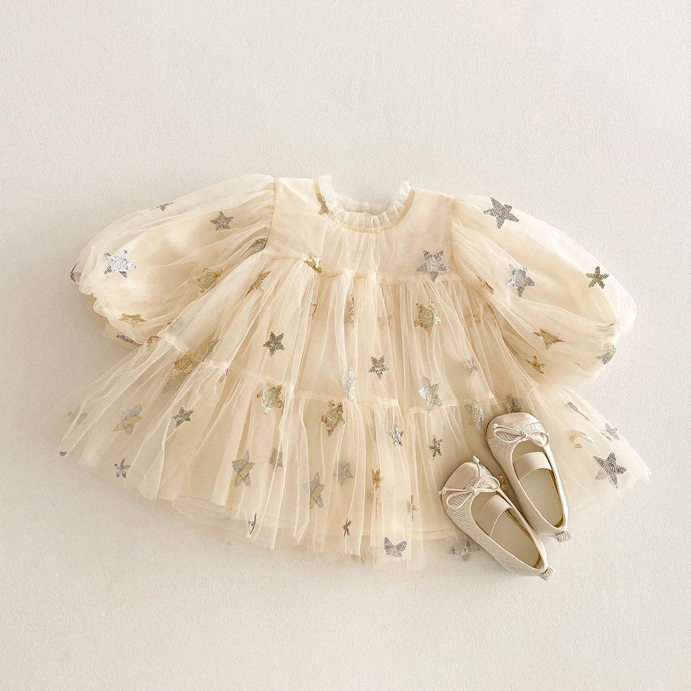 Star Mesh Dress