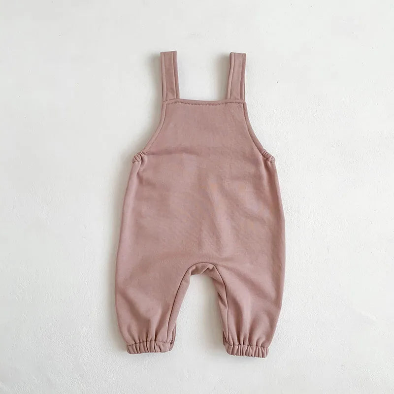 Soft Rainbow Embroidery Jumpsuit