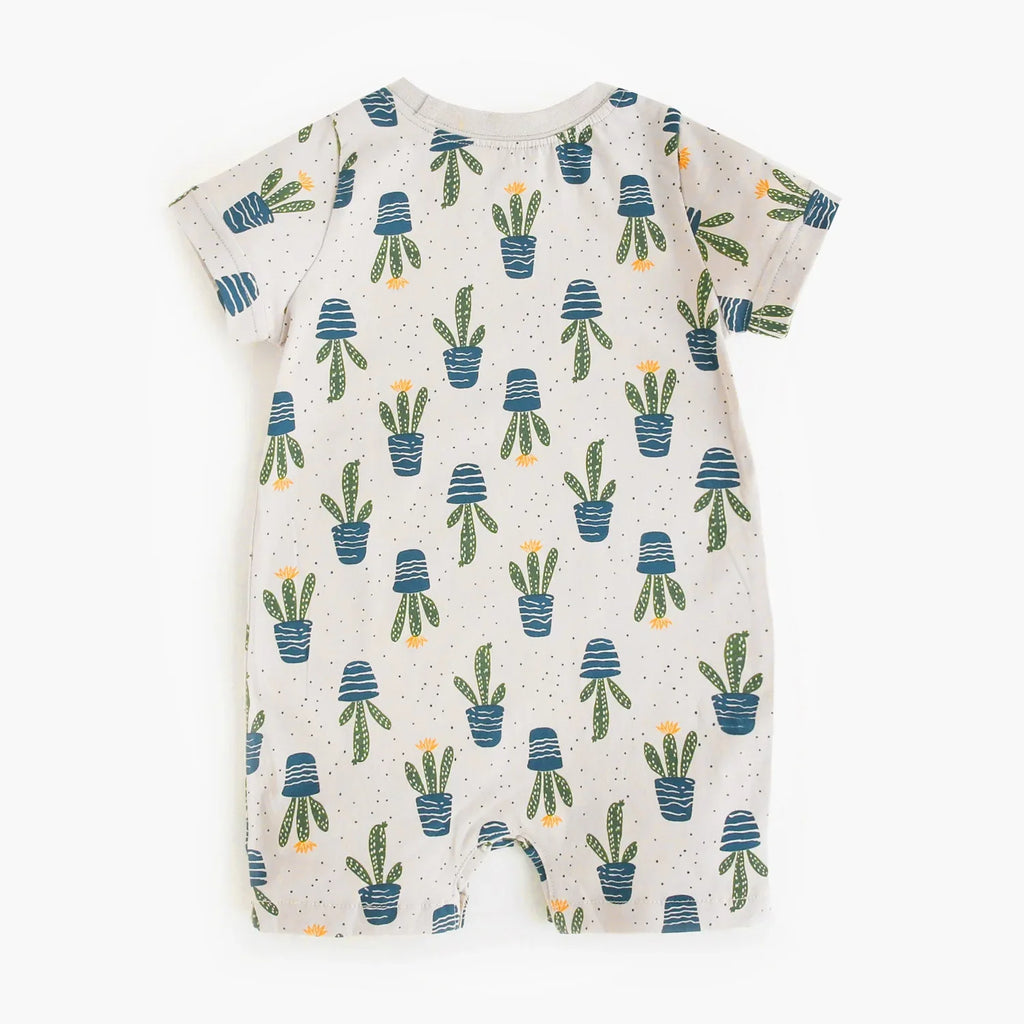 Cactus Print Summer Jumpsuit