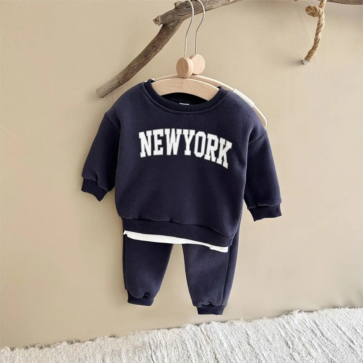 New York Print Jogger Set