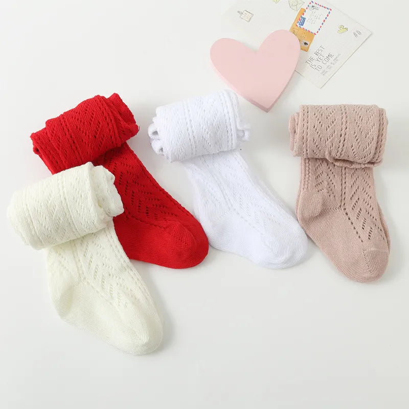 Baby Girl  Hollow Mesh  Stockings