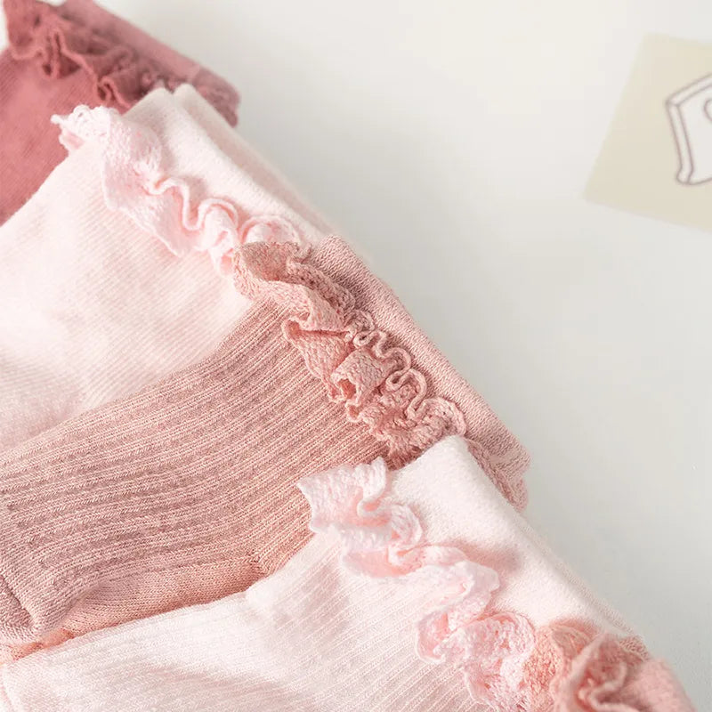 Non Slip Frill Socks