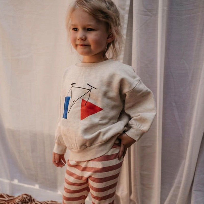 Long Sleeve Sweatshirt Top