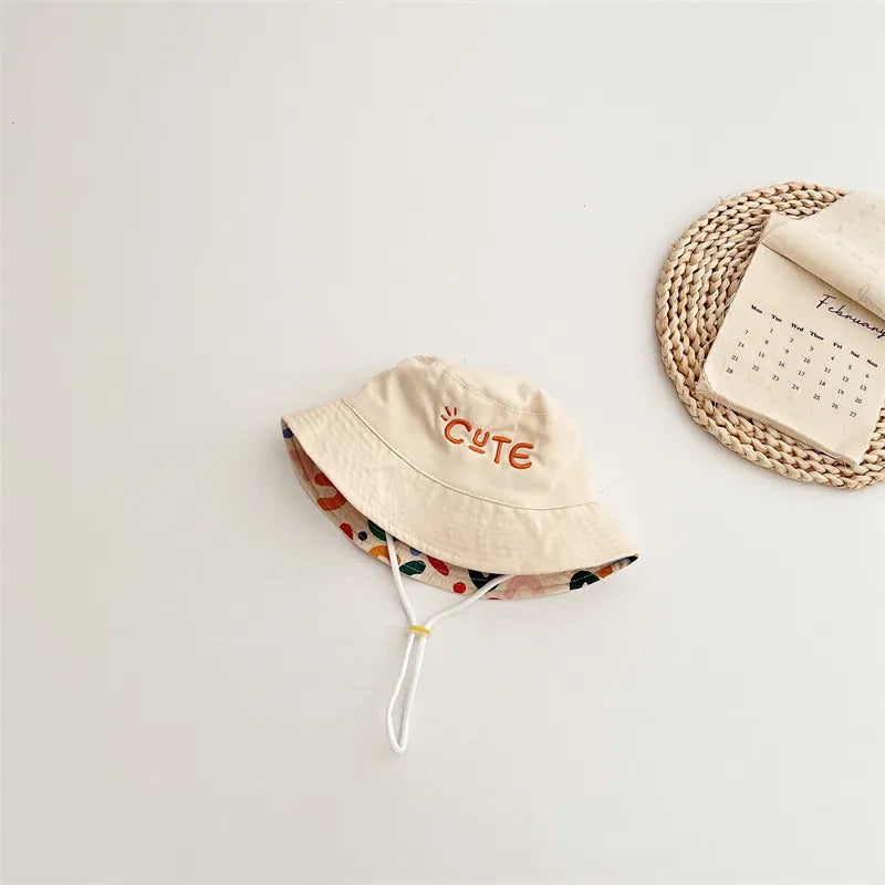 Reversible Baby Bucket Hat