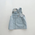 Denim Suspender Dress