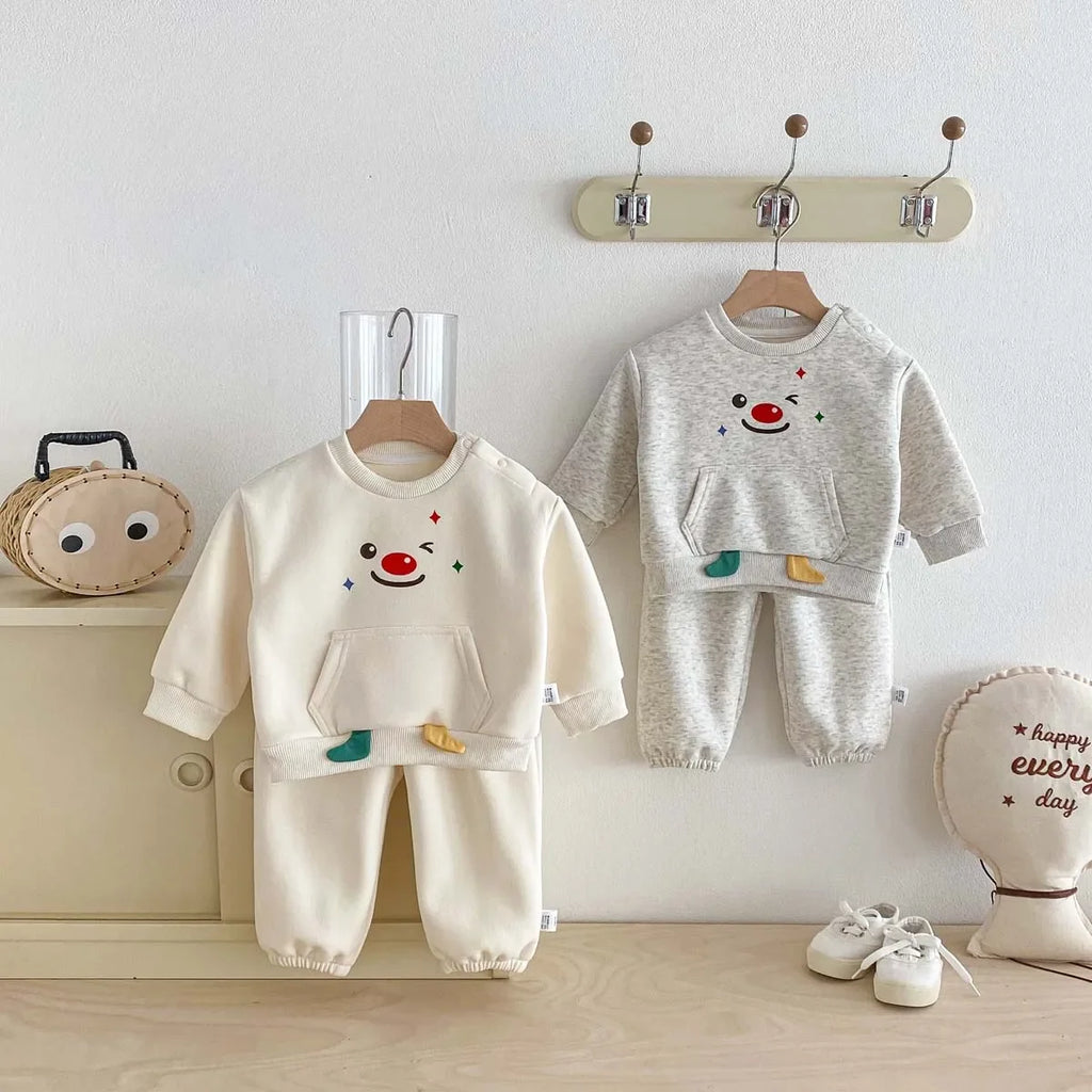 3D Cartoon Jogger Set