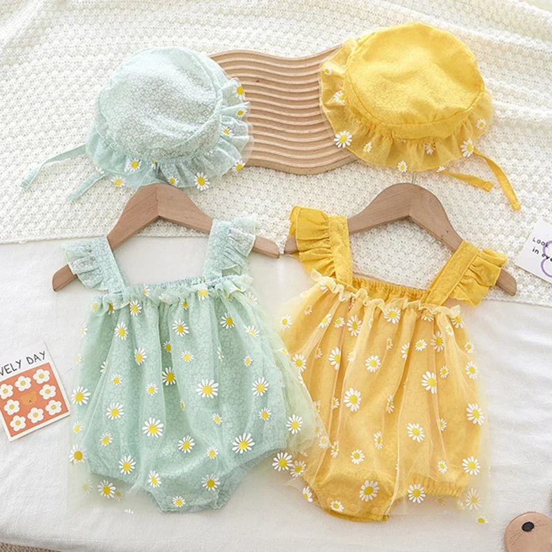Miss Daisy Lace Romper Set