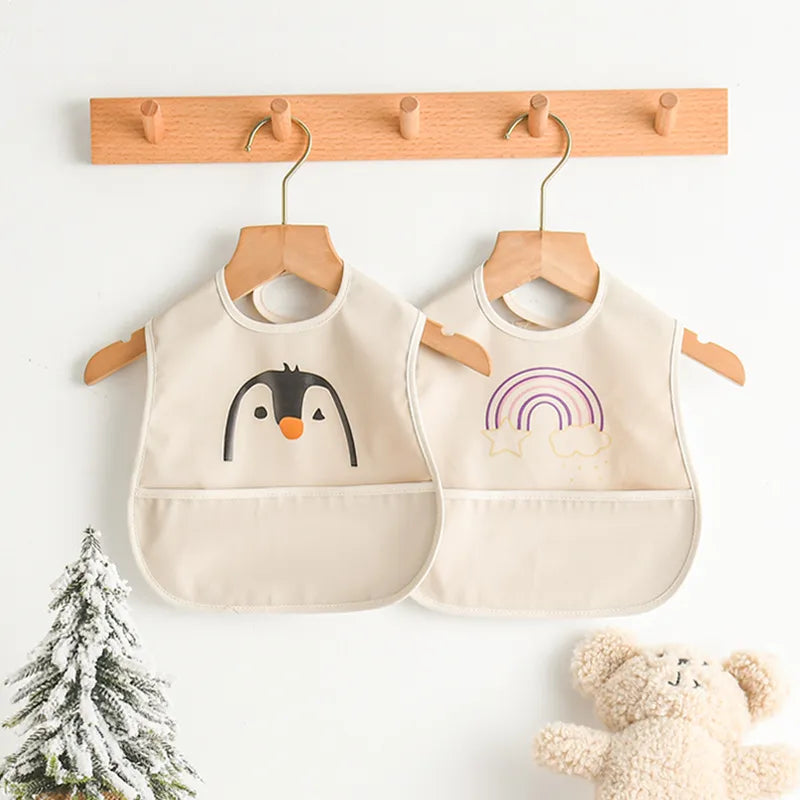 Cartoon Baby Feeding Bibs