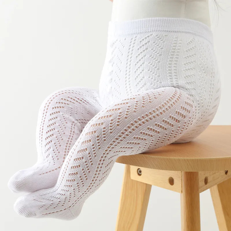 Baby Girl  Hollow Mesh  Stockings