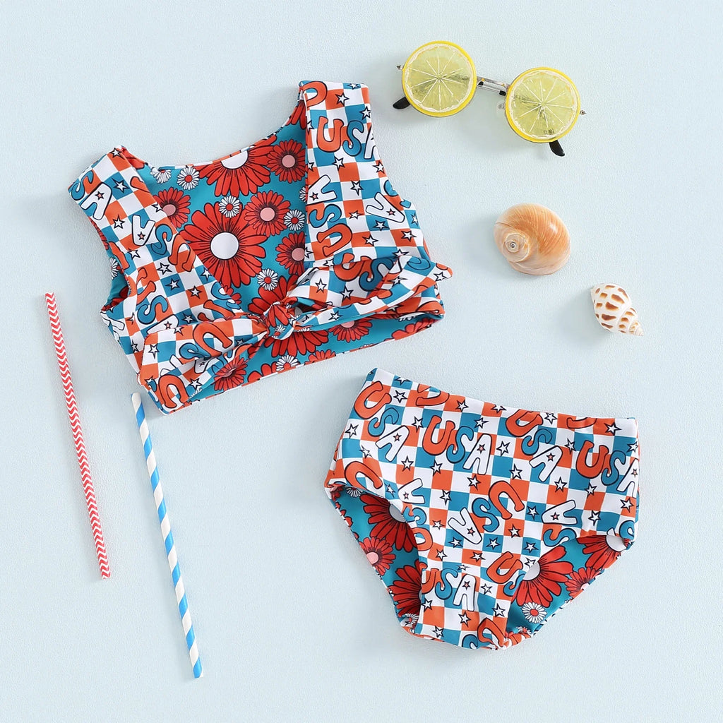 Reversible 2 Piece Swimsuit