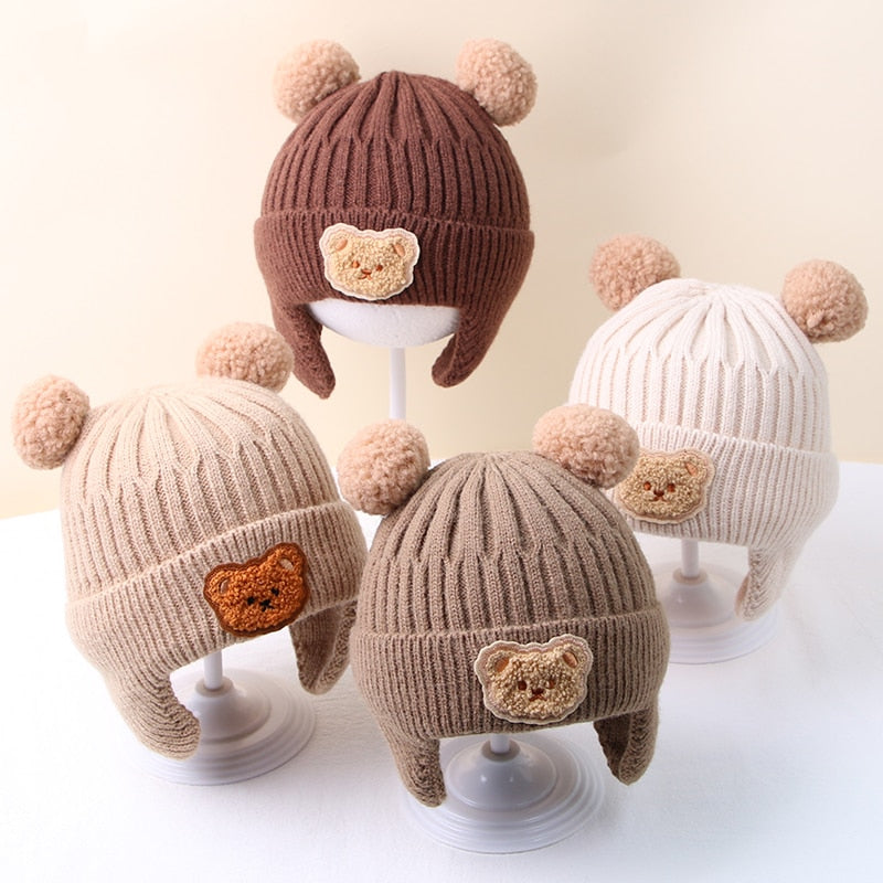 Teddy Bear Winter Hat