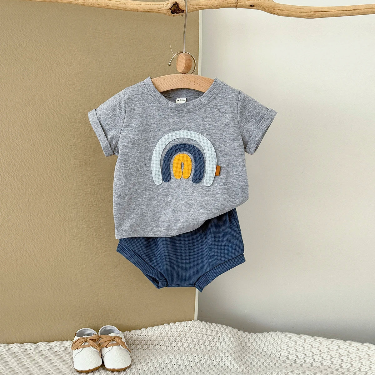 Rainbow T-shirt Short Set