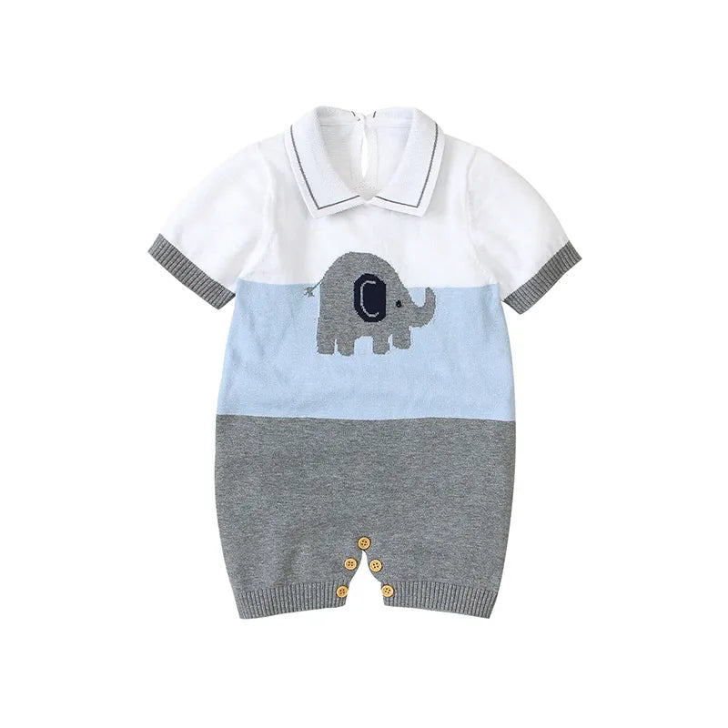 Elephant Knitted Onesie