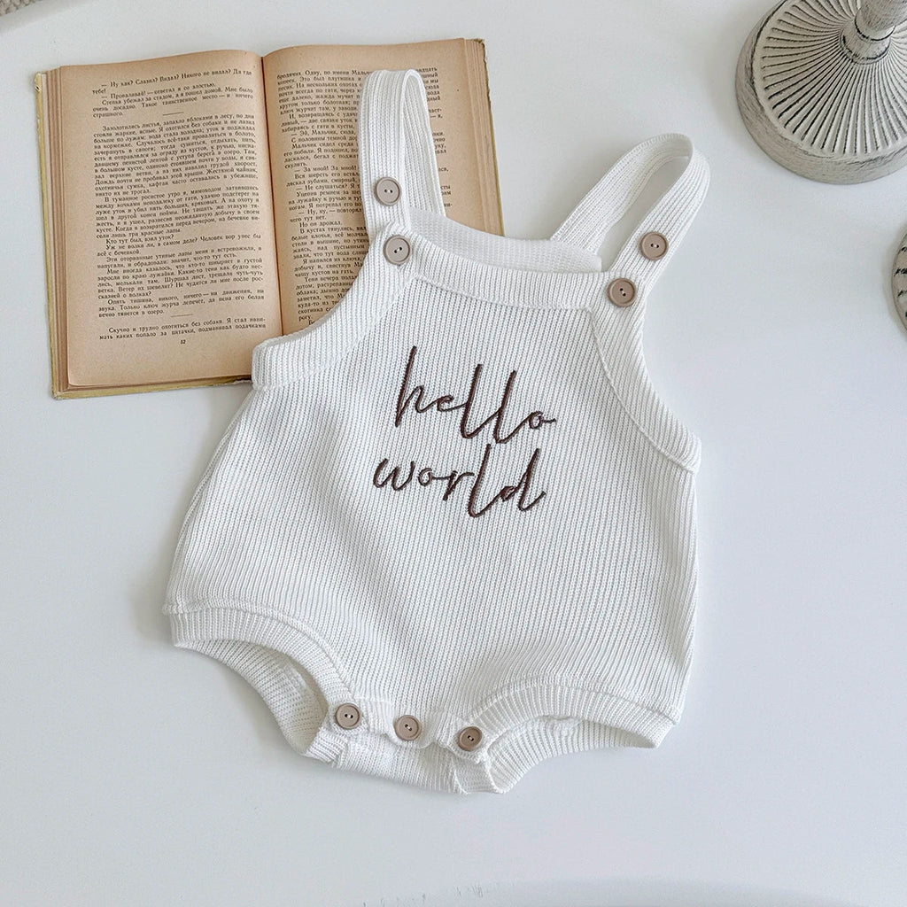 Hello World Romper