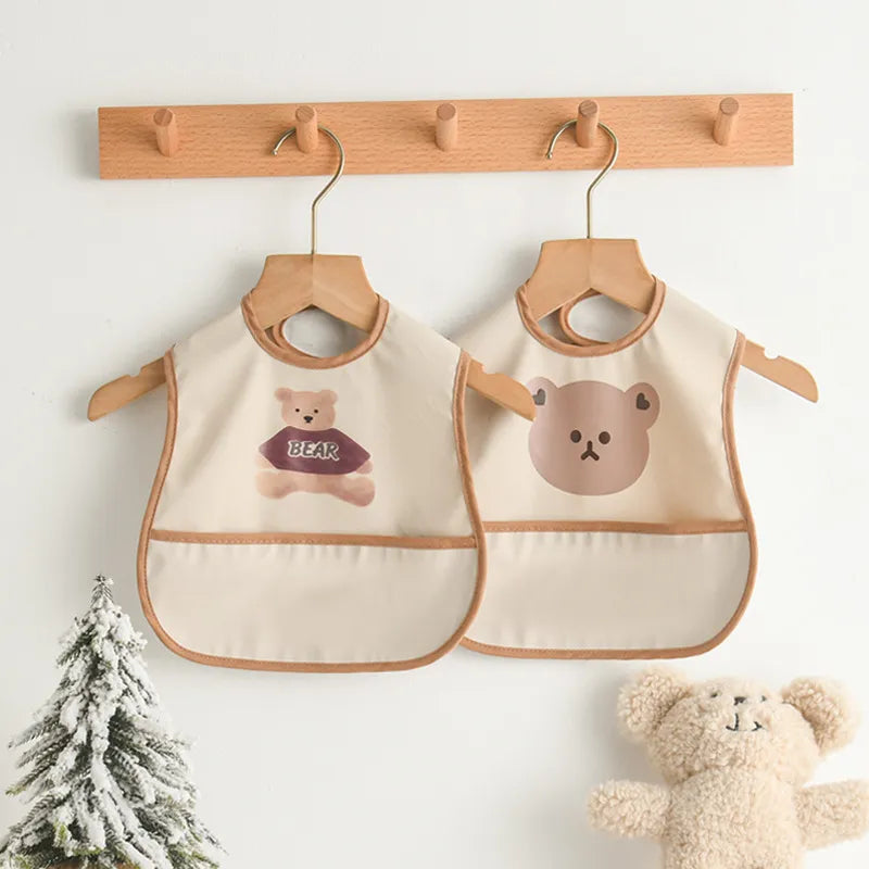 Cartoon Baby Feeding Bibs