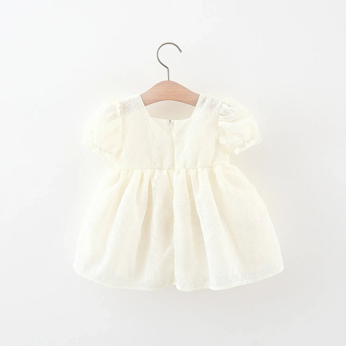 Tulip Solid Lace Dress